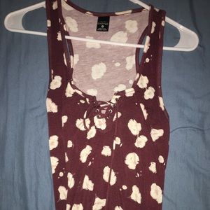 Floral tank top